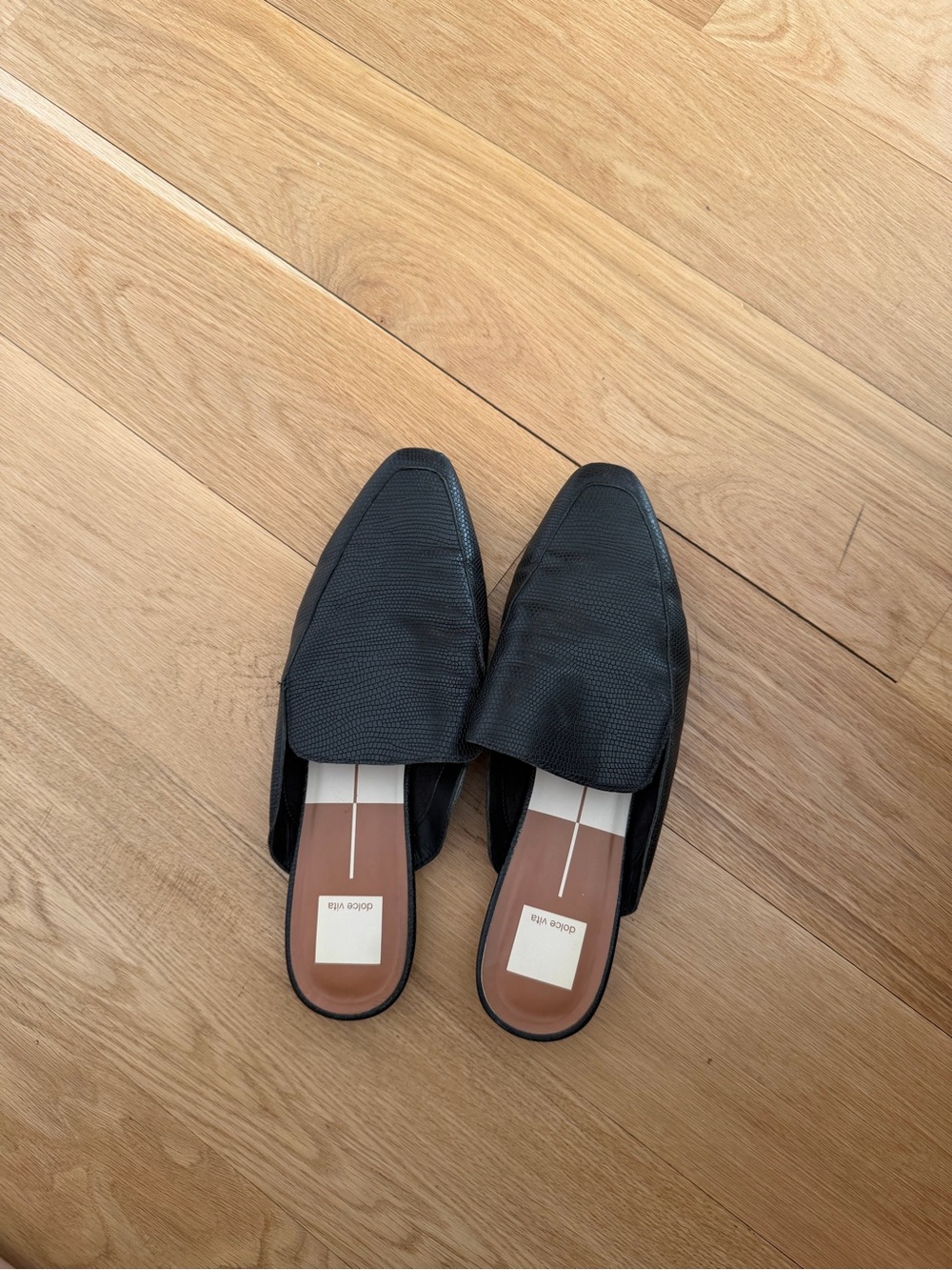 Dolce Vita - Black Women's Slip-On Mule Loafers